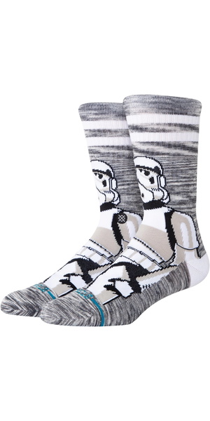 2026 Stance Unisex Calcetines « Storm » Trooper Crew A556A25THE - White
